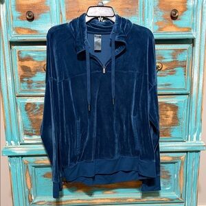 C9 by Champion Blue Velour Hoodie